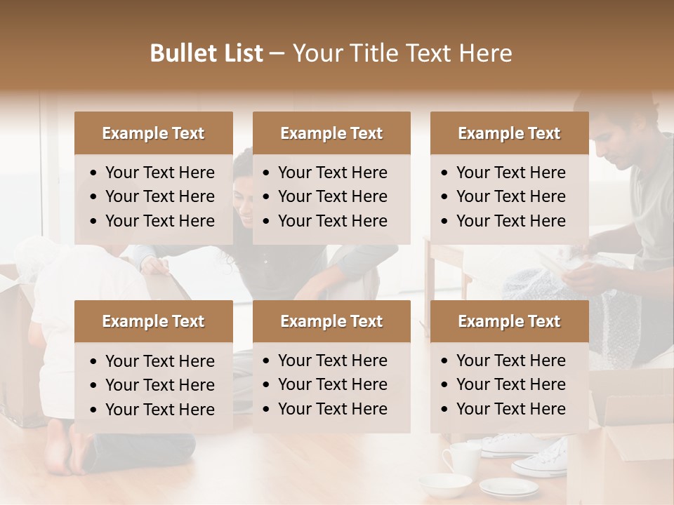 Male Joy Interior PowerPoint Template