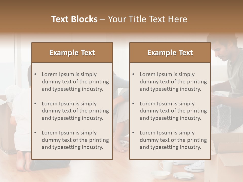 Male Joy Interior PowerPoint Template