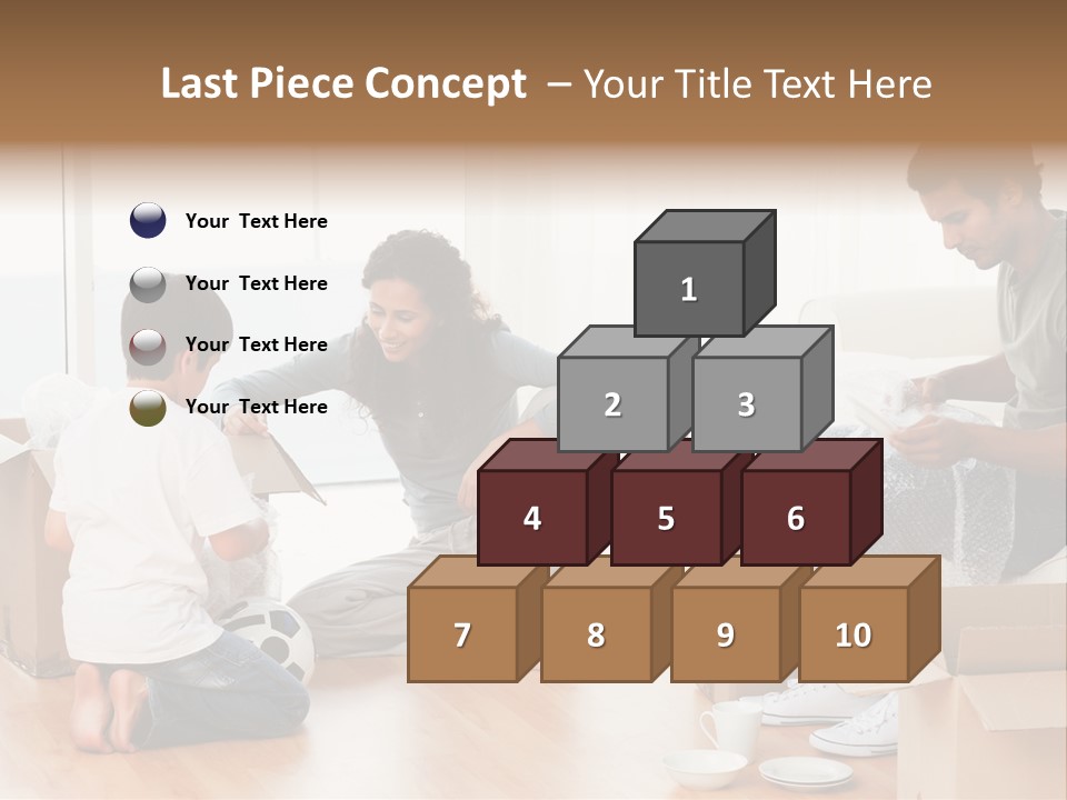 Male Joy Interior PowerPoint Template