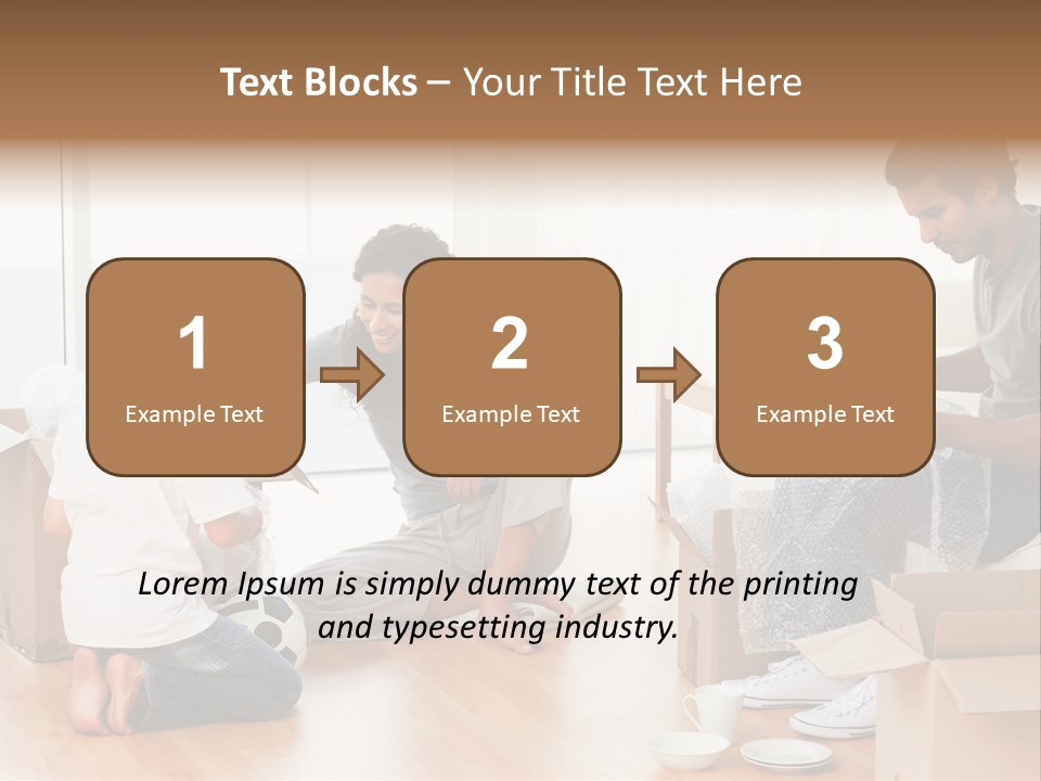 Male Joy Interior PowerPoint Template