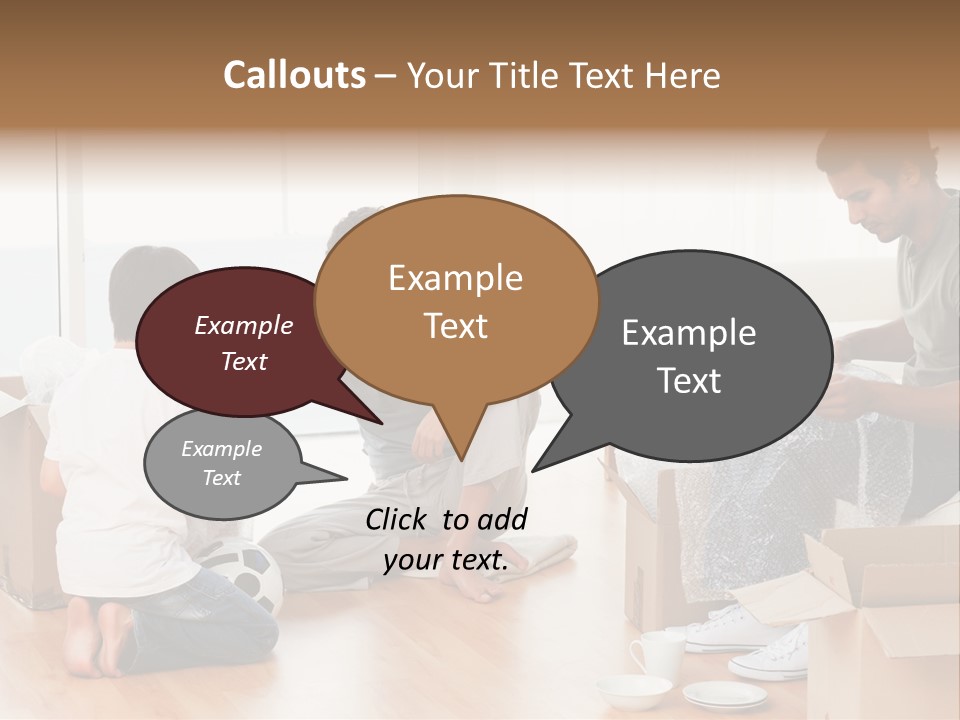 Male Joy Interior PowerPoint Template