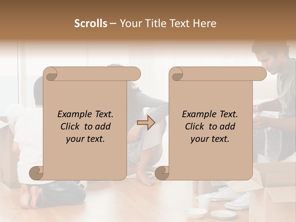 Male Joy Interior PowerPoint Template