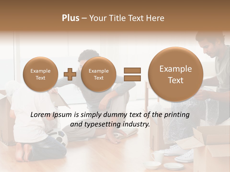 Male Joy Interior PowerPoint Template