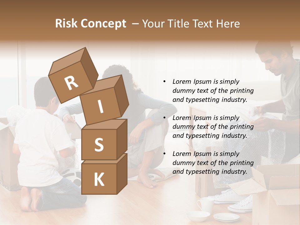 Male Joy Interior PowerPoint Template