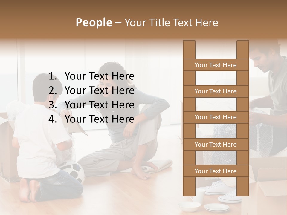Male Joy Interior PowerPoint Template