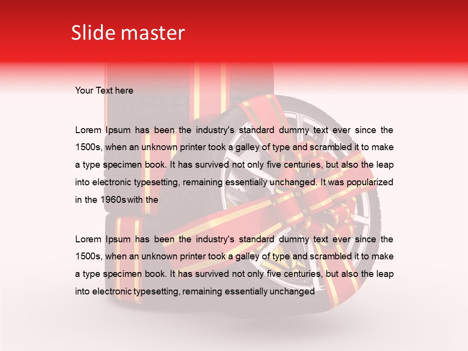 Plastic Sanitary Cutter PowerPoint Template