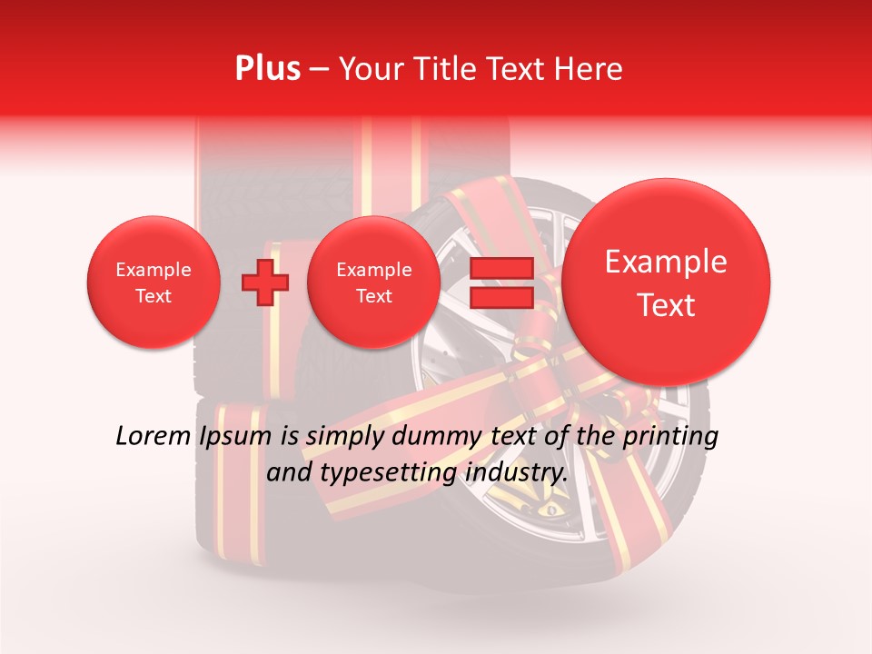 Plastic Sanitary Cutter PowerPoint Template