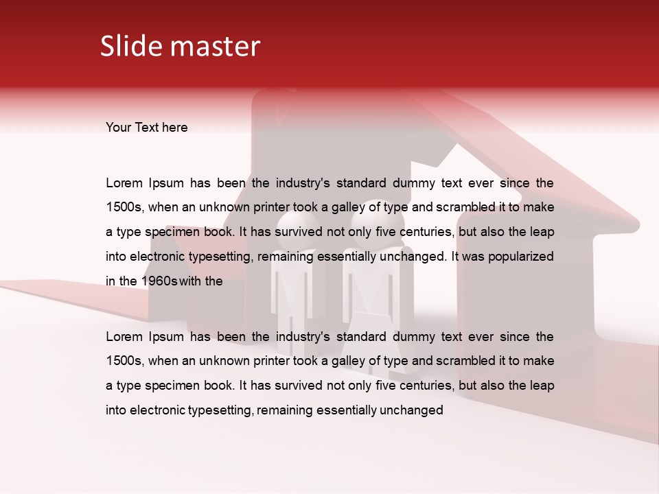 Conceptual Home Equipment PowerPoint Template