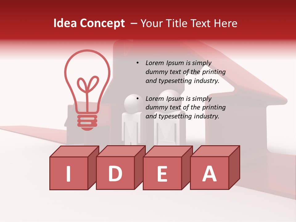 Conceptual Home Equipment PowerPoint Template