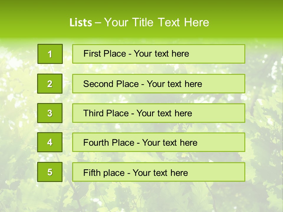 Season Growth Branch PowerPoint Template