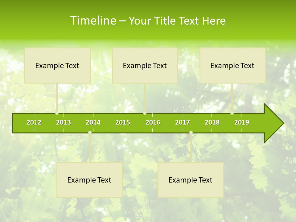 Season Growth Branch PowerPoint Template