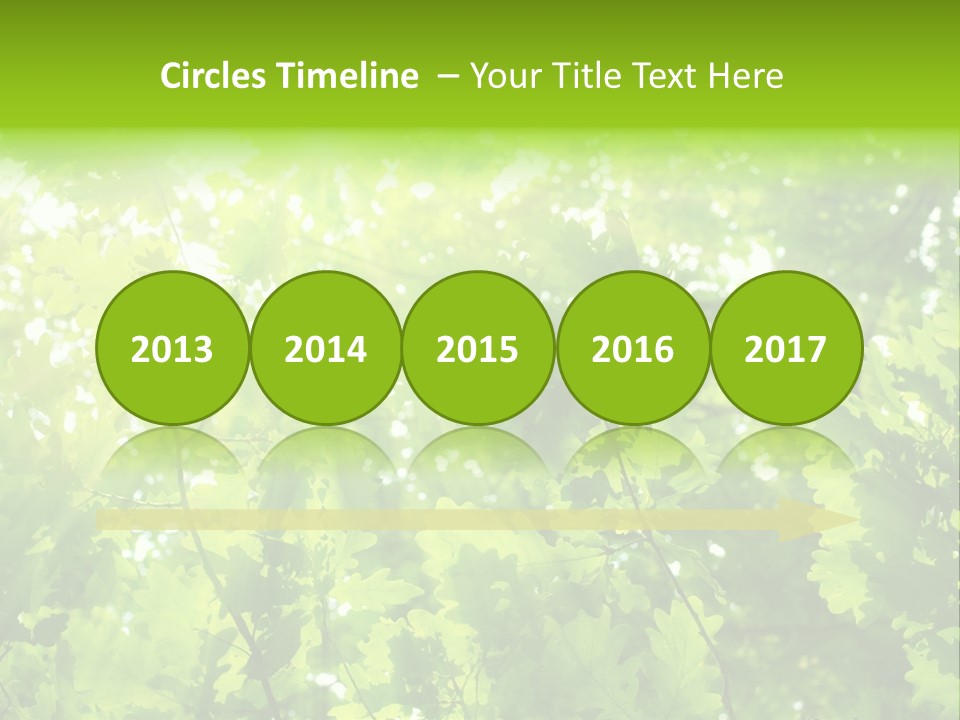 Season Growth Branch PowerPoint Template