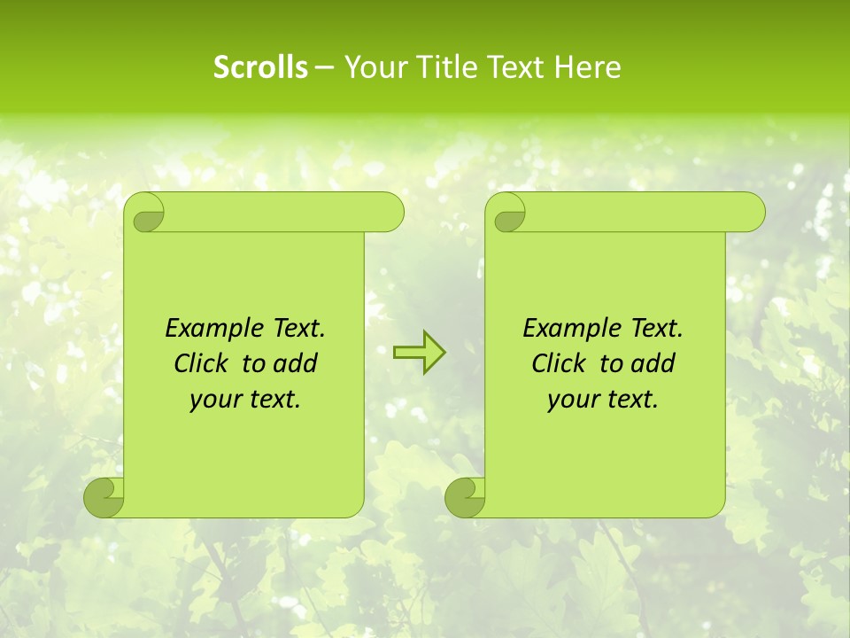 Season Growth Branch PowerPoint Template