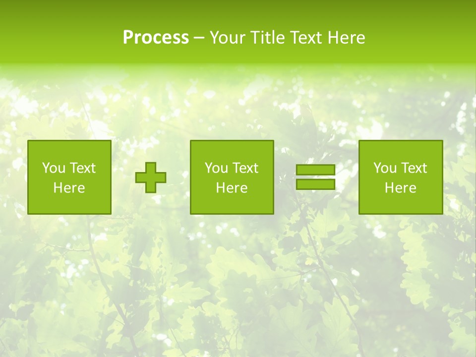 Season Growth Branch PowerPoint Template