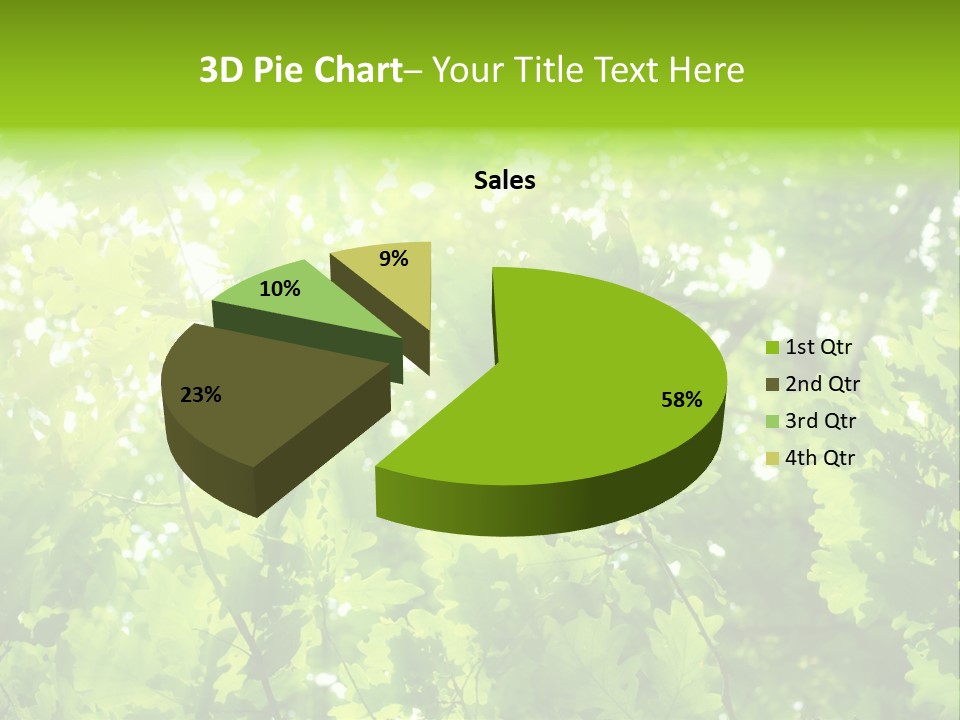 Season Growth Branch PowerPoint Template