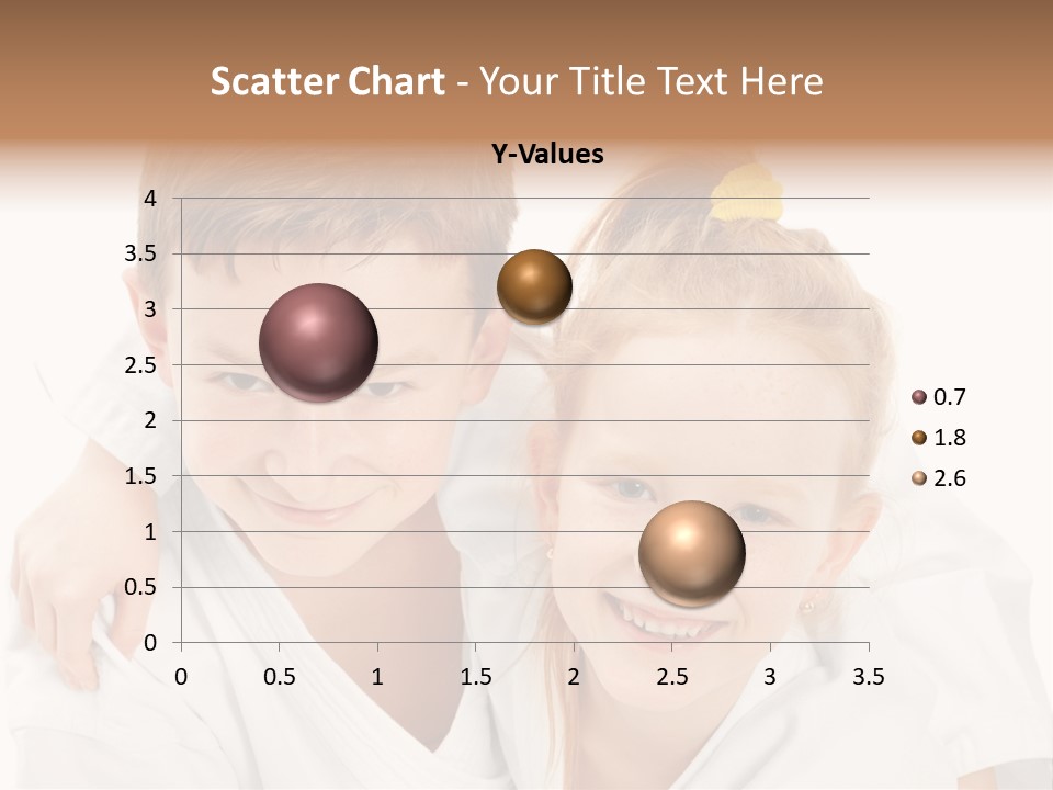 Isolated Childhood Sister PowerPoint Template