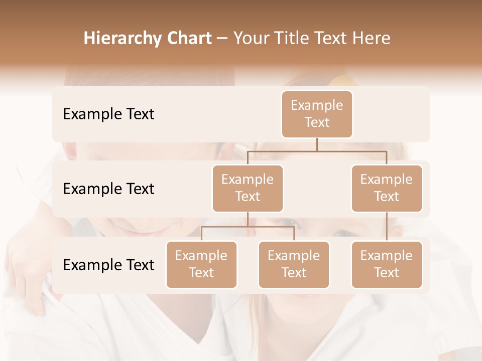 Isolated Childhood Sister PowerPoint Template