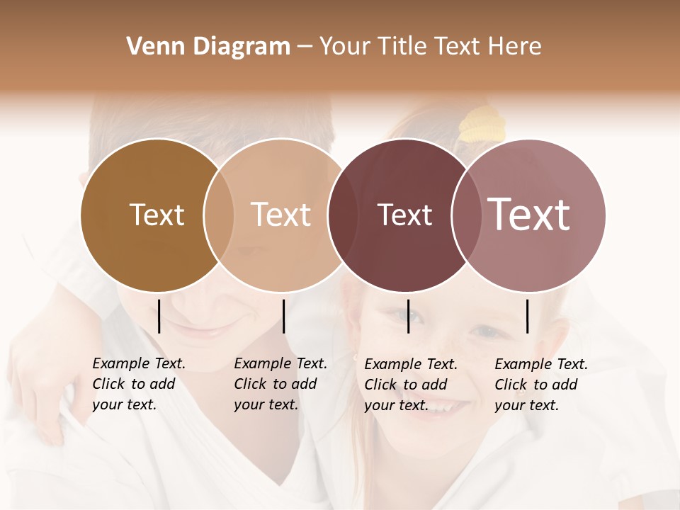 Isolated Childhood Sister PowerPoint Template