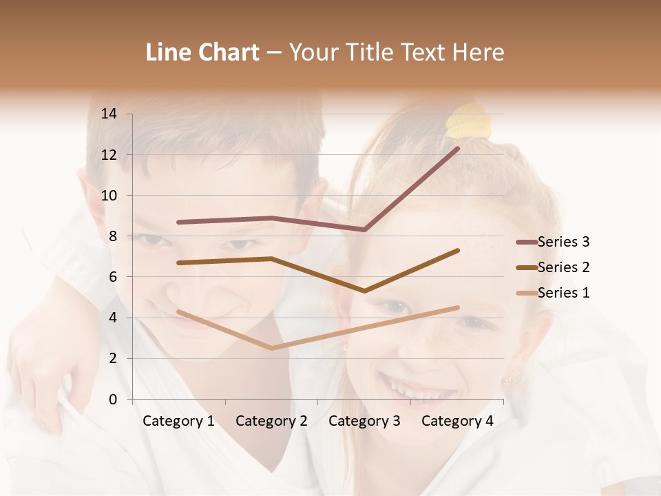 Isolated Childhood Sister PowerPoint Template