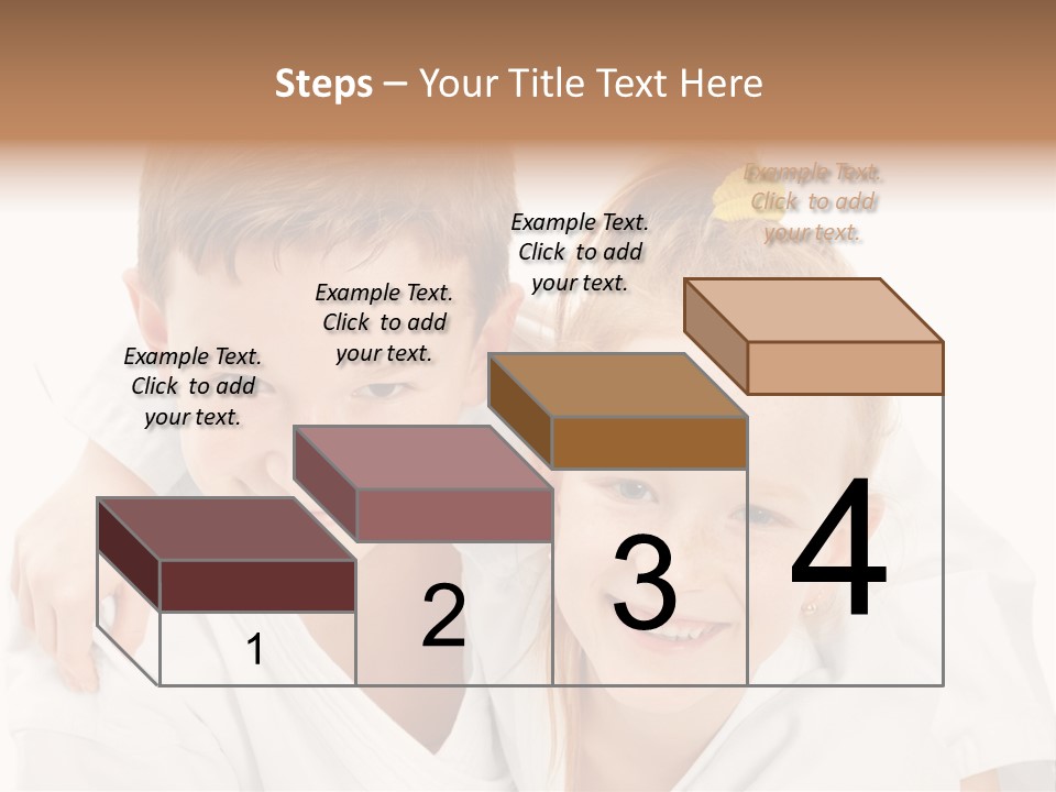 Isolated Childhood Sister PowerPoint Template