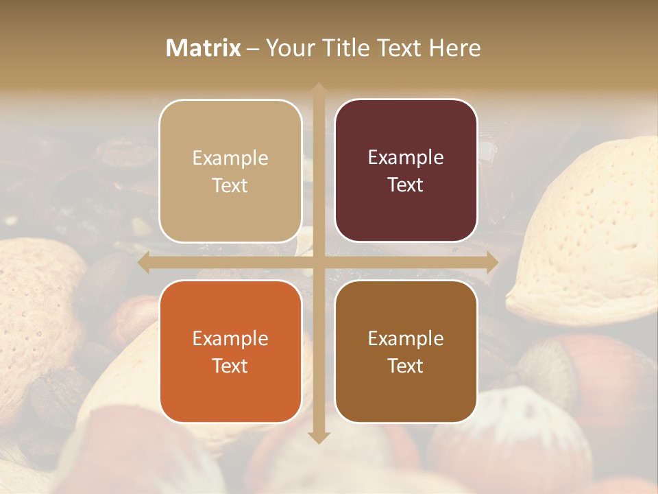 Healthy Shot Snack PowerPoint Template