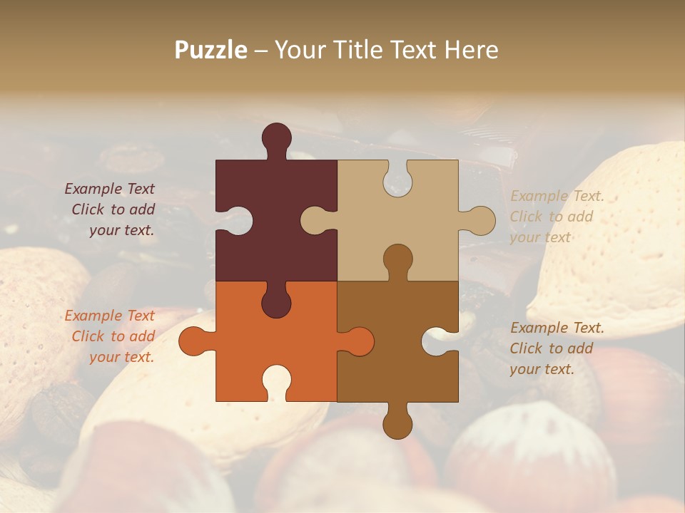 Healthy Shot Snack PowerPoint Template