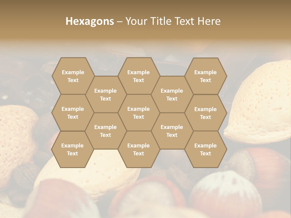 Healthy Shot Snack PowerPoint Template