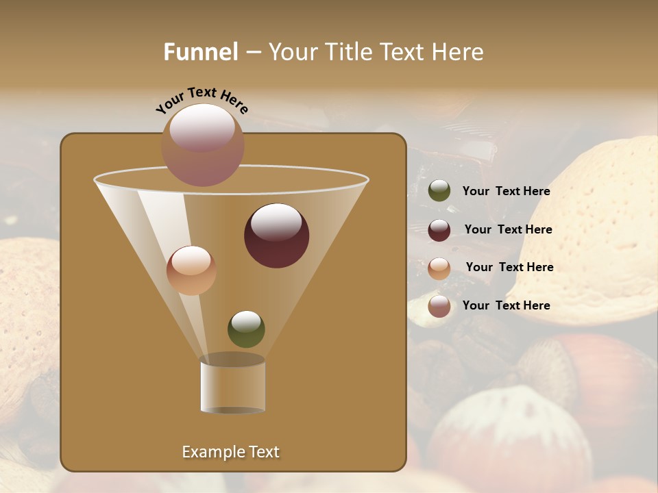 Healthy Shot Snack PowerPoint Template
