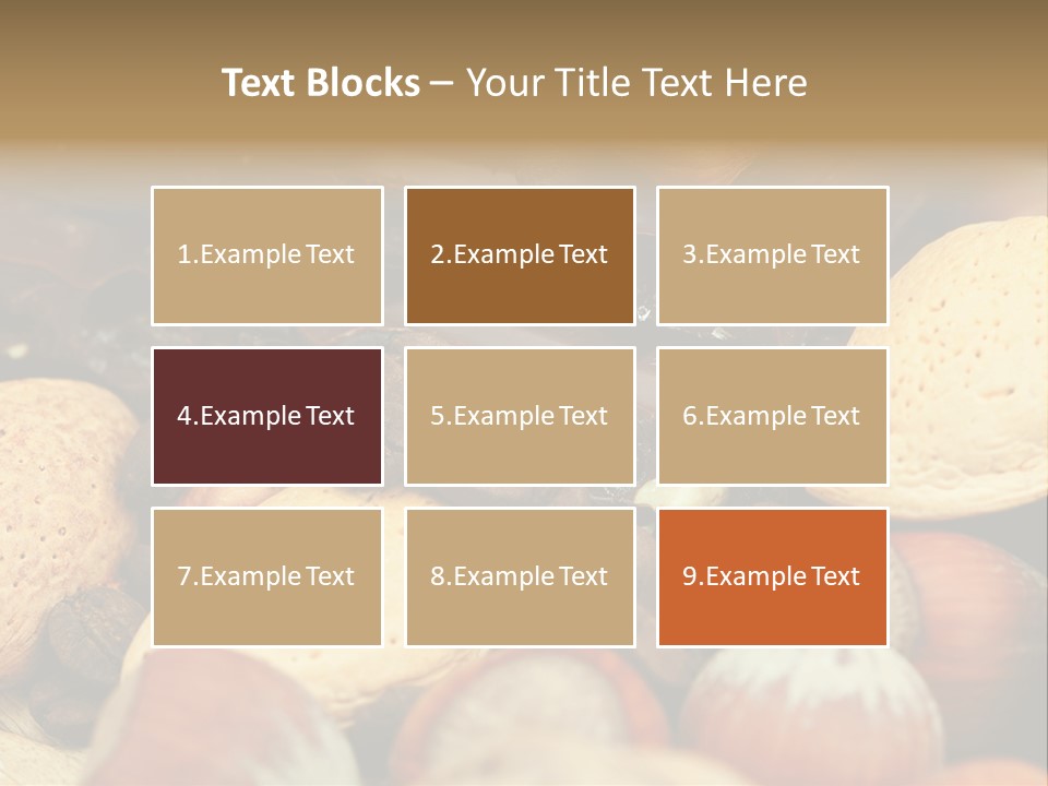 Healthy Shot Snack PowerPoint Template