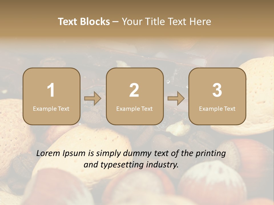Healthy Shot Snack PowerPoint Template