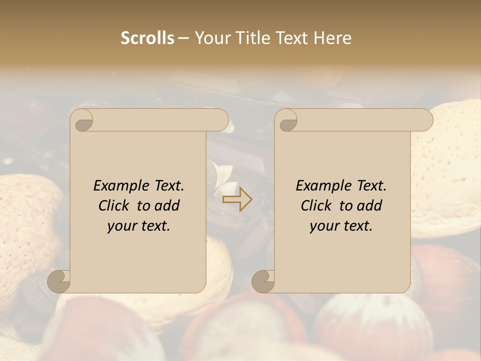 Healthy Shot Snack PowerPoint Template