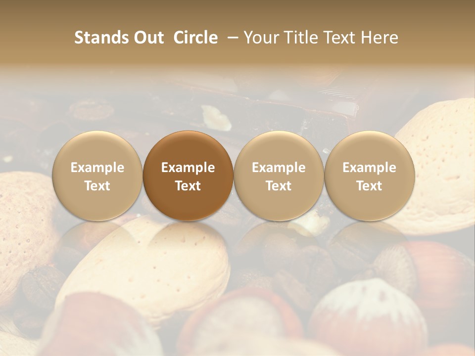 Healthy Shot Snack PowerPoint Template