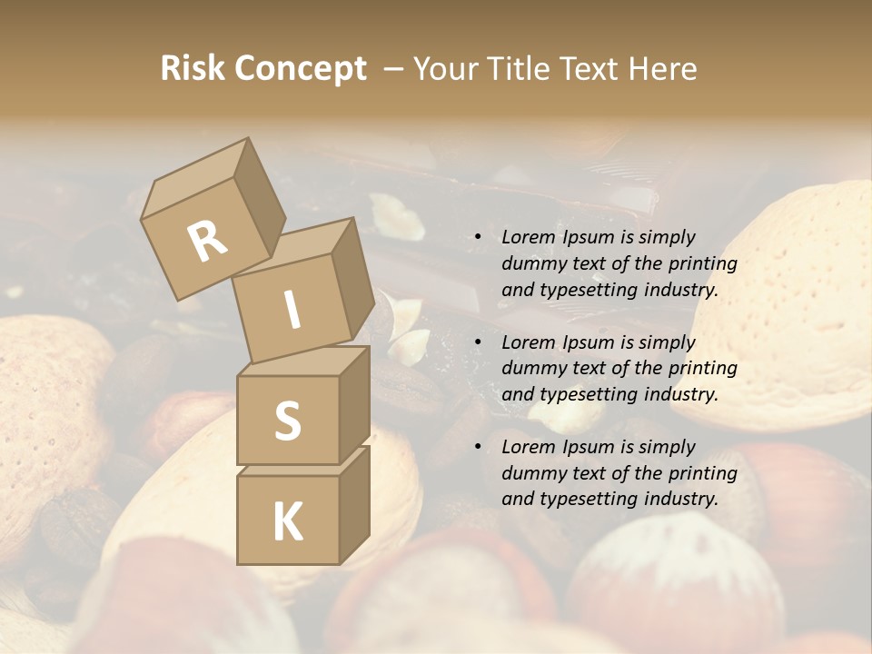 Healthy Shot Snack PowerPoint Template