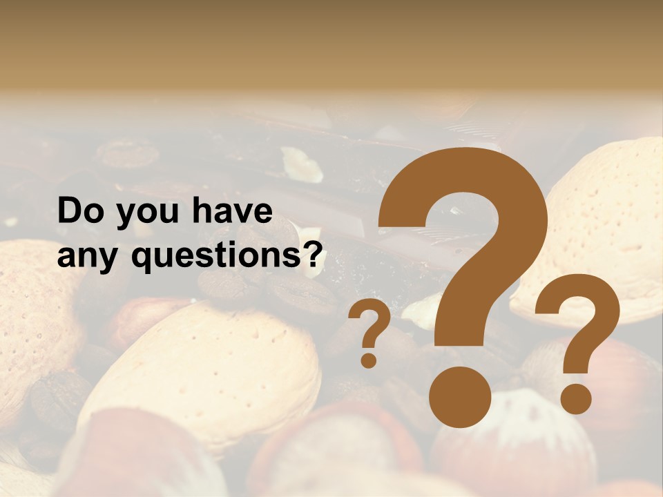 Healthy Shot Snack PowerPoint Template