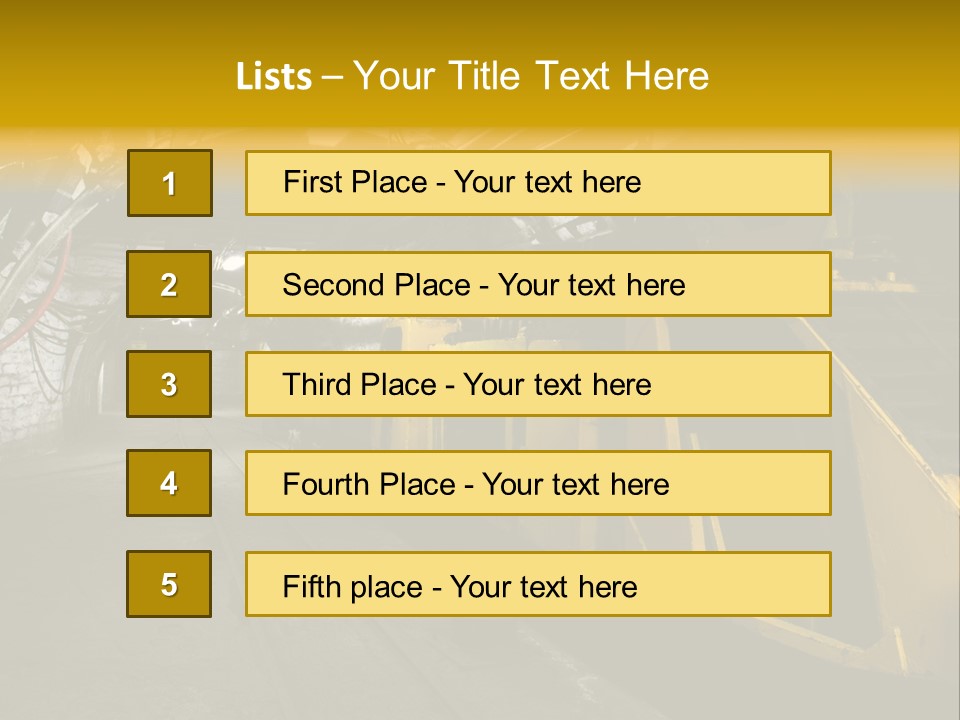 Engineer Dirty Wood PowerPoint Template