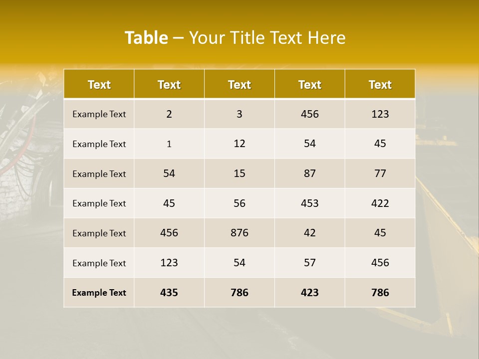 Engineer Dirty Wood PowerPoint Template