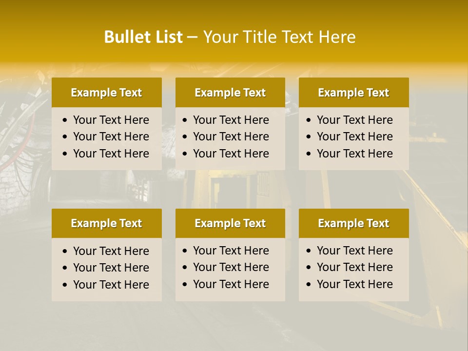 Engineer Dirty Wood PowerPoint Template