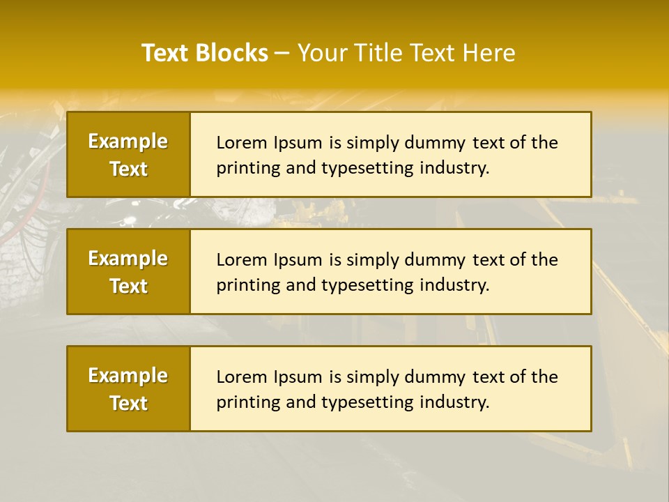 Engineer Dirty Wood PowerPoint Template