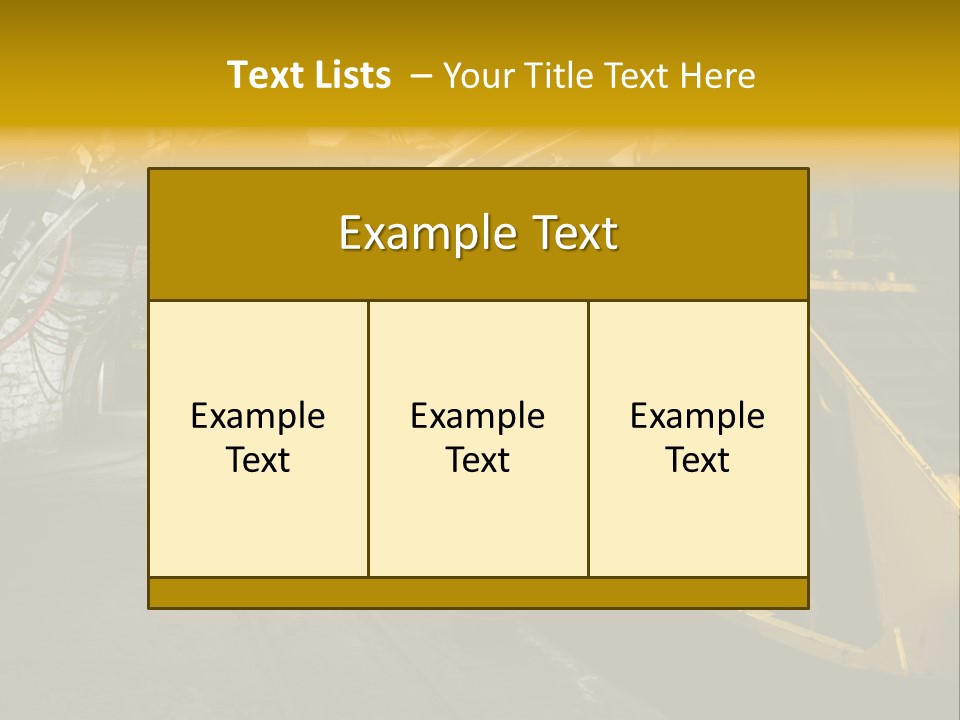 Engineer Dirty Wood PowerPoint Template