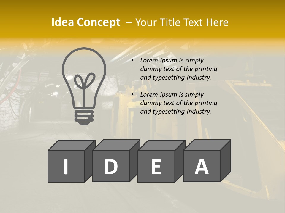 Engineer Dirty Wood PowerPoint Template