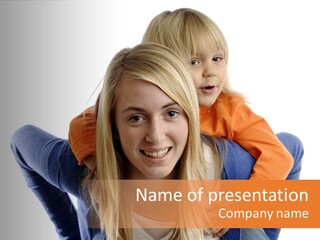 Home Babysitter Portrait PowerPoint Template