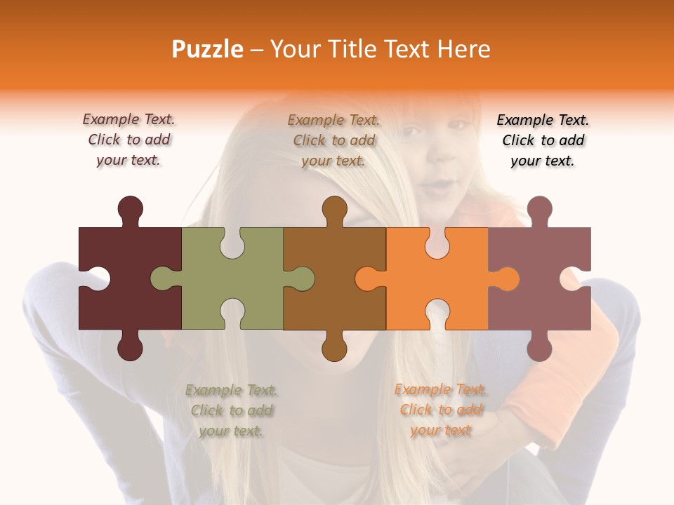 Home Babysitter Portrait PowerPoint Template