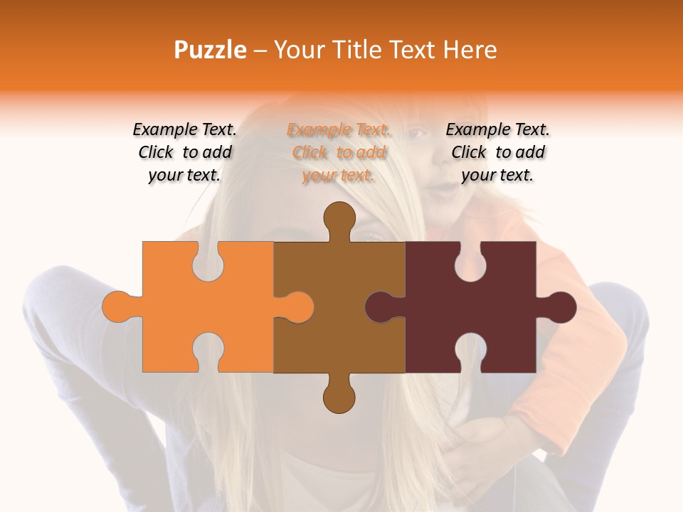 Home Babysitter Portrait PowerPoint Template