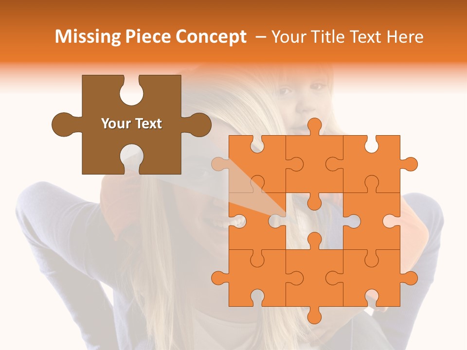 Home Babysitter Portrait PowerPoint Template