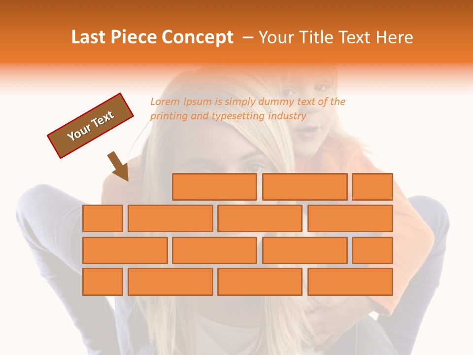 Home Babysitter Portrait PowerPoint Template