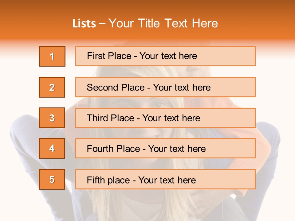 Home Babysitter Portrait PowerPoint Template