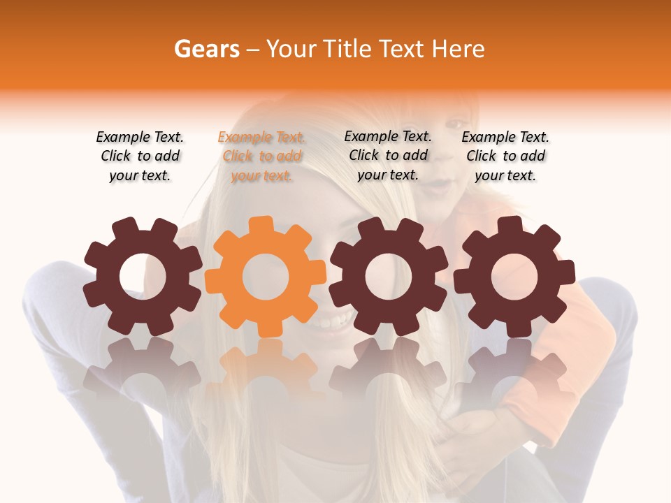 Home Babysitter Portrait PowerPoint Template