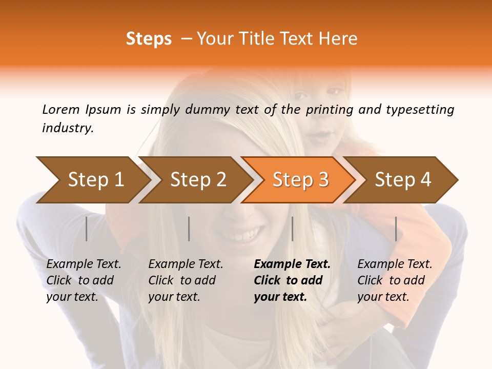 Home Babysitter Portrait PowerPoint Template