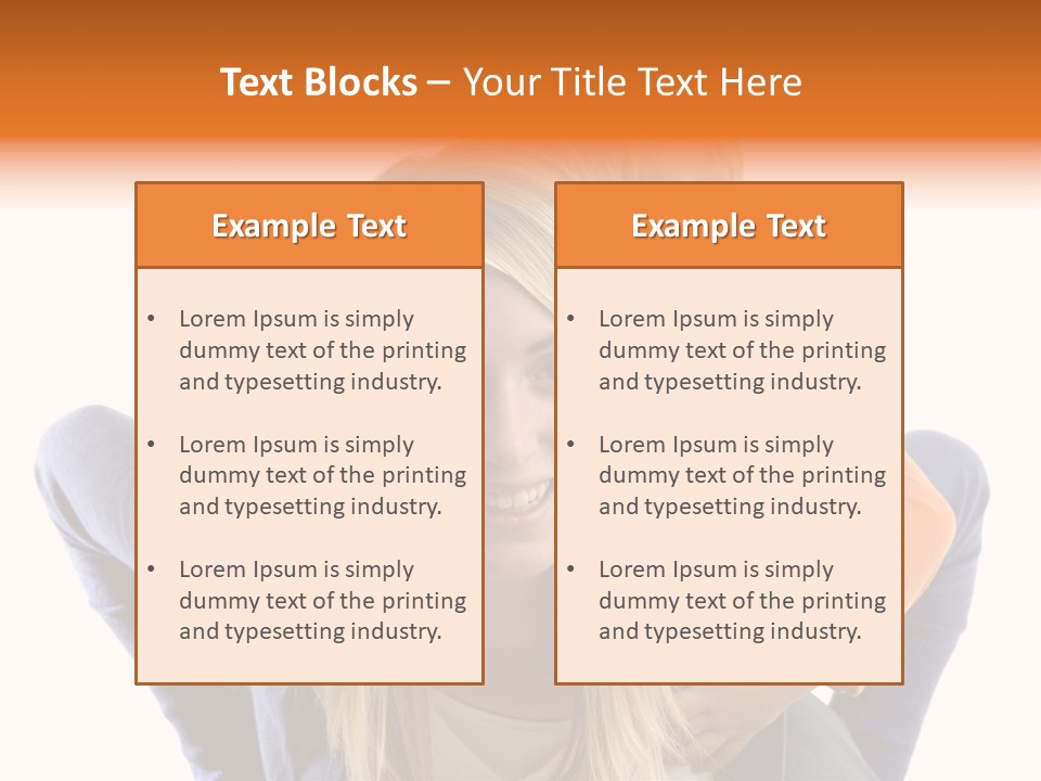 Home Babysitter Portrait PowerPoint Template