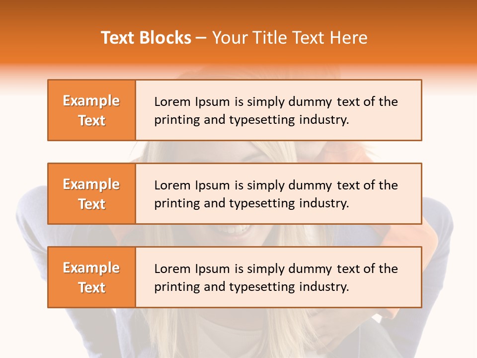 Home Babysitter Portrait PowerPoint Template